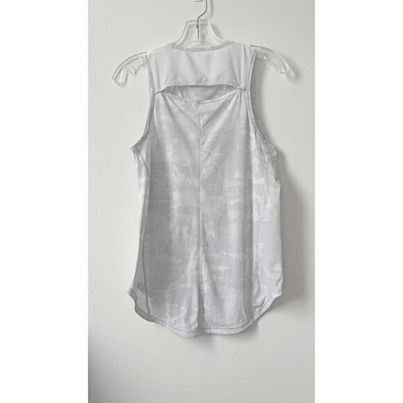 Lululemon High Neck Camo Mesh Tank Gray 6 NWOT - Picture 4 of 8